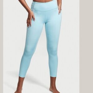 Victoria Secret Sport Women’s Blue Track Pants Side Pockets Size Xl